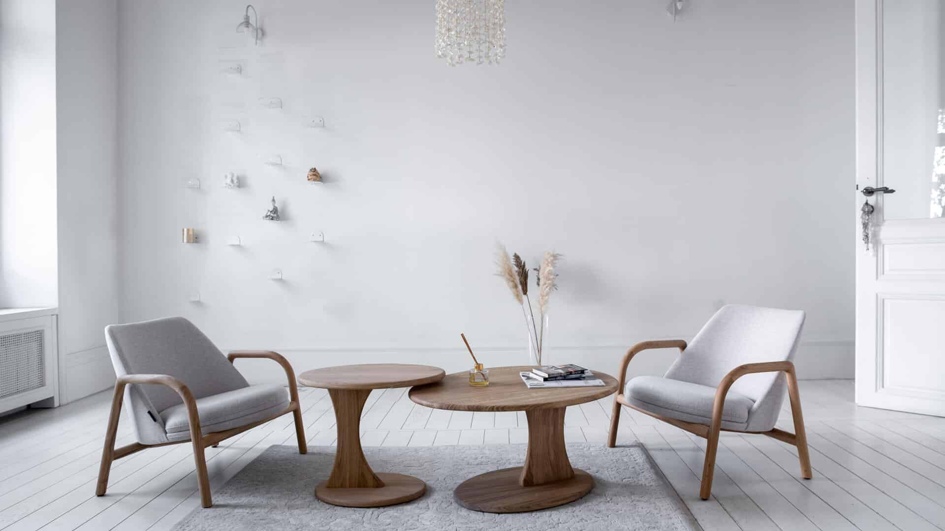 Charlie Pommier coffee tables