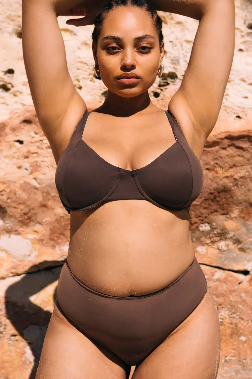 Tona bikini brown made in Europe