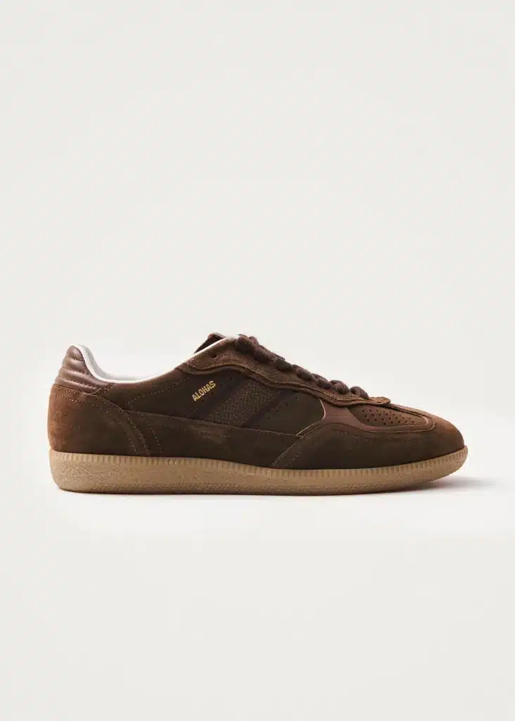 Alohas brown sneakers made in Europe