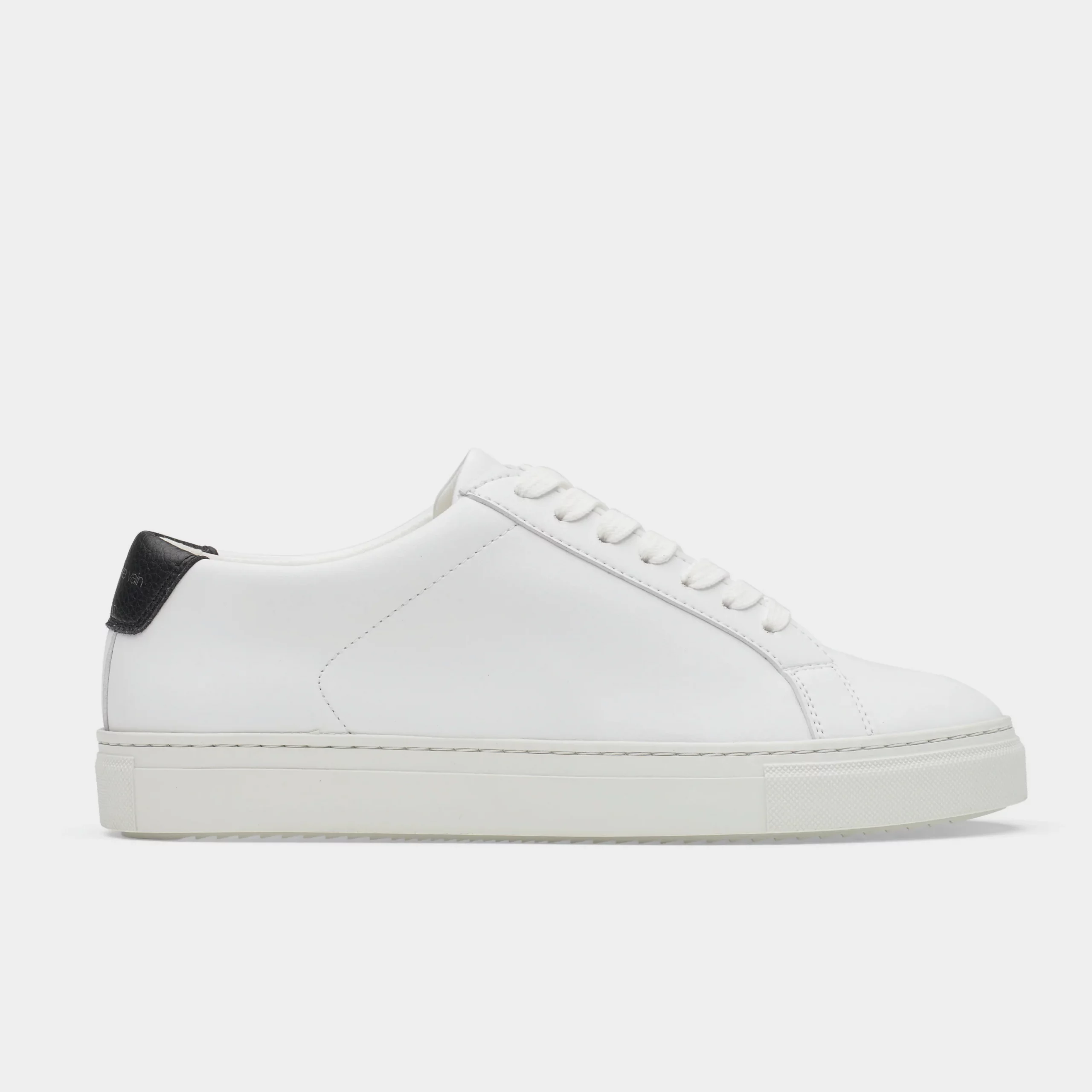 humans are vain vegan sneaker white and black