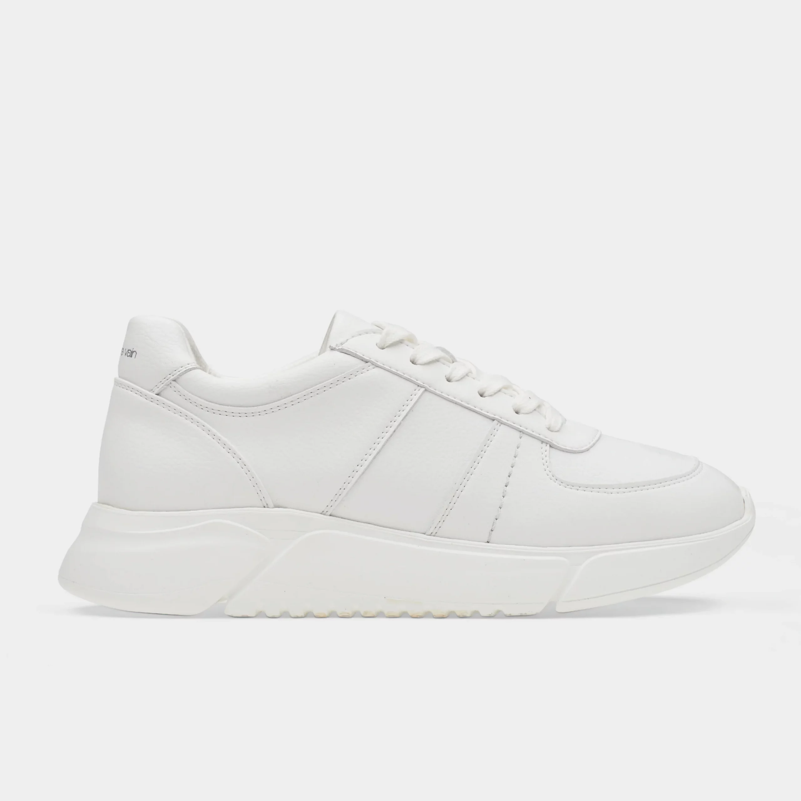 humans are vain vegan sneaker white chunky