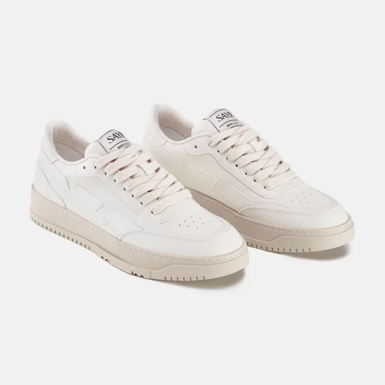 Vegan sneaker from Saye in white