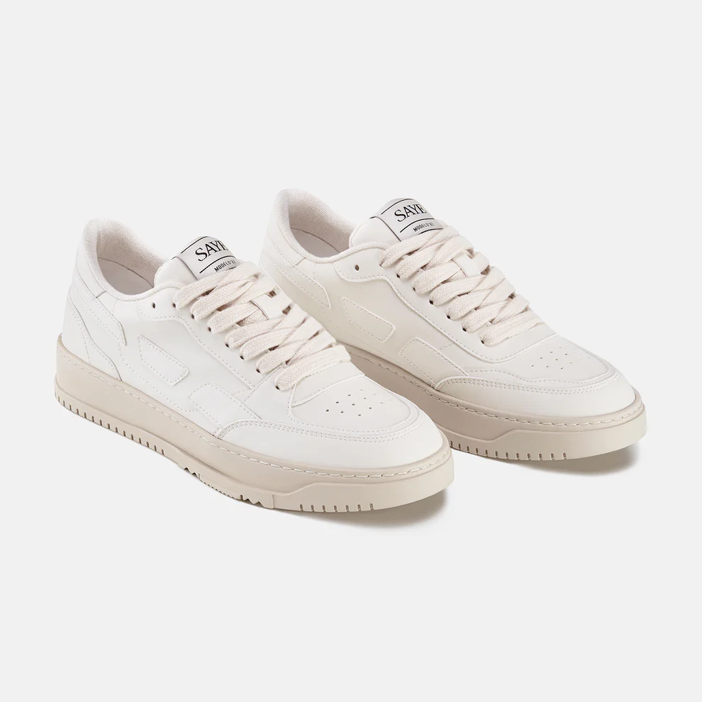 Vegan sneaker from Saye in white