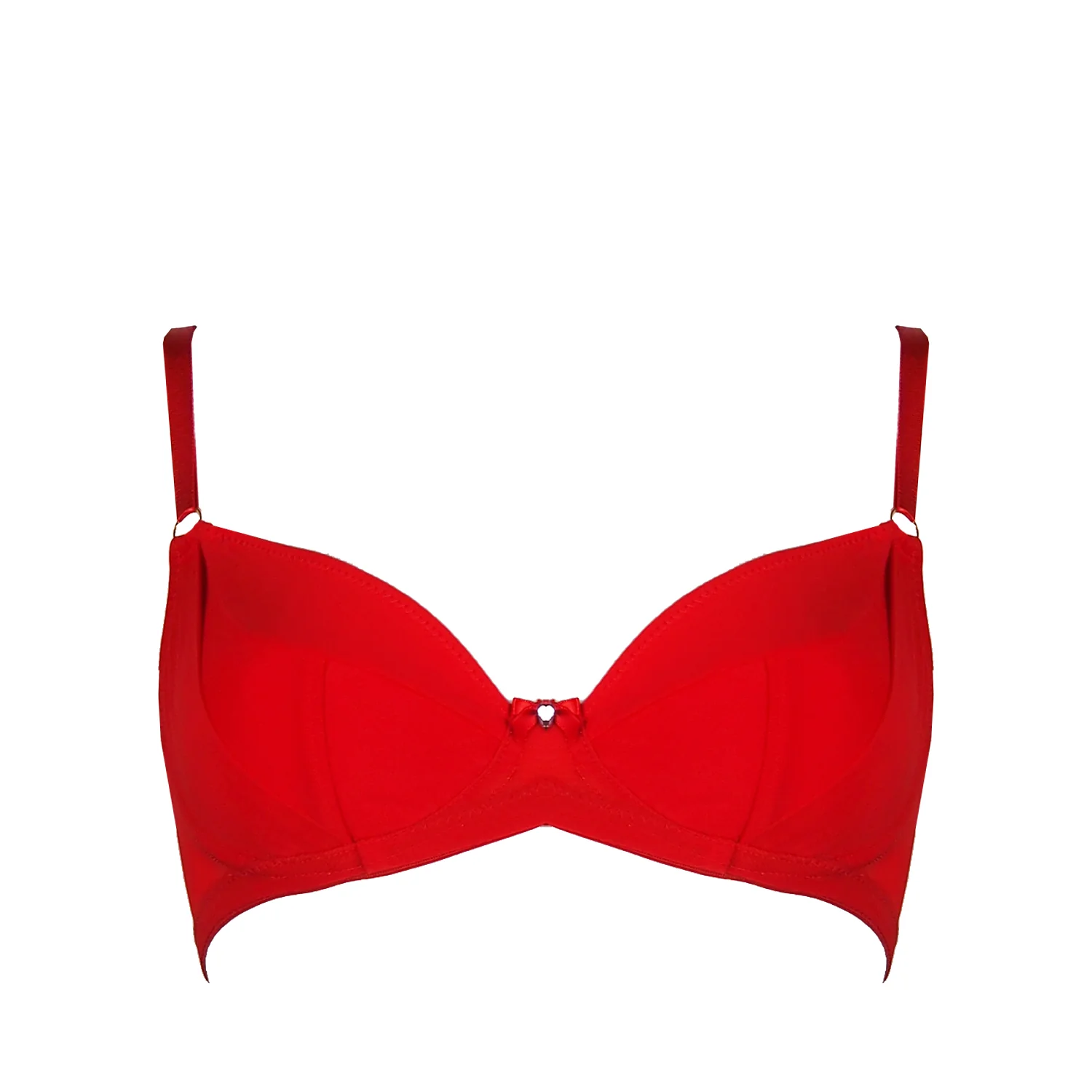 Women's underwear red bra