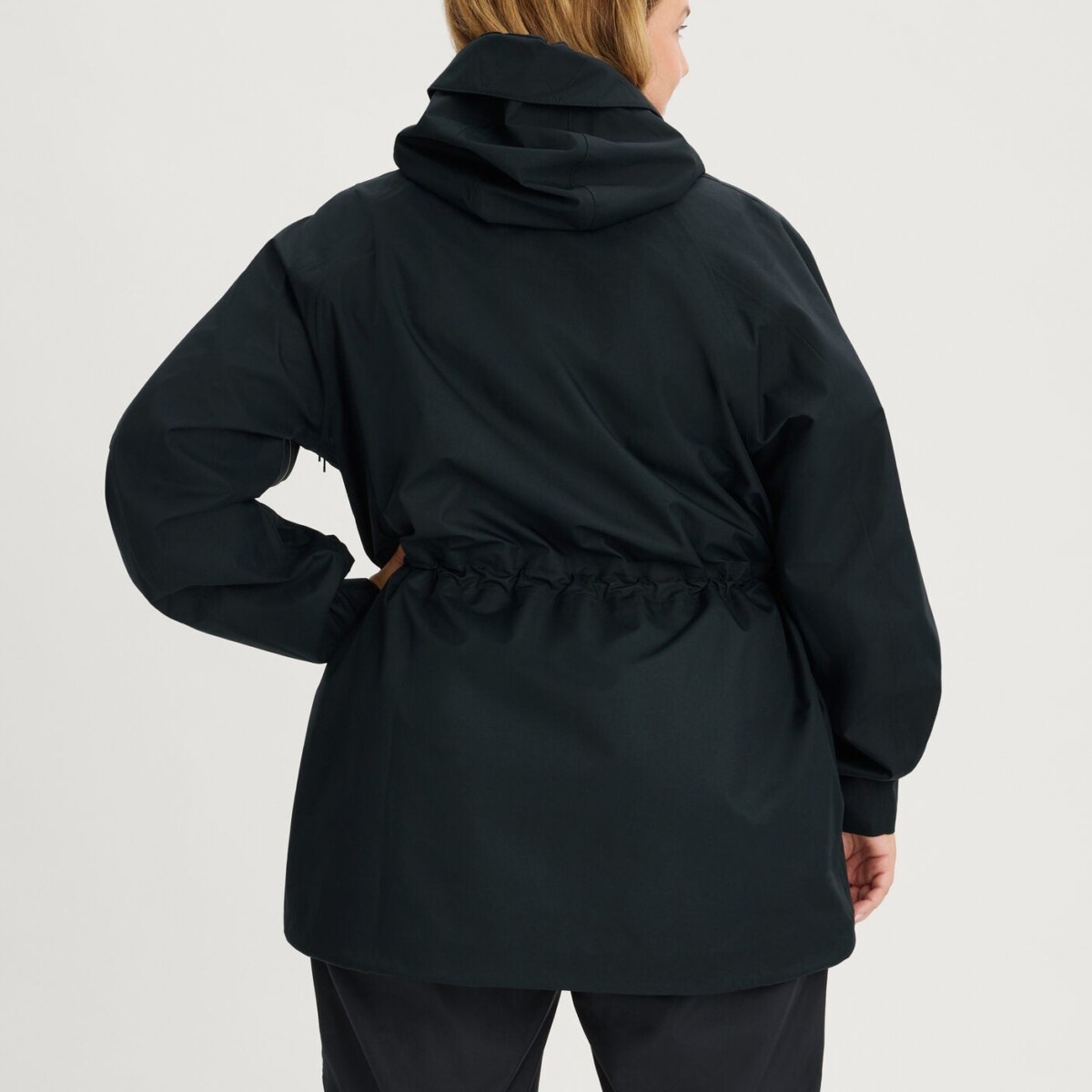 Emma 3L Shell Jacket Black by Astrid Wild.