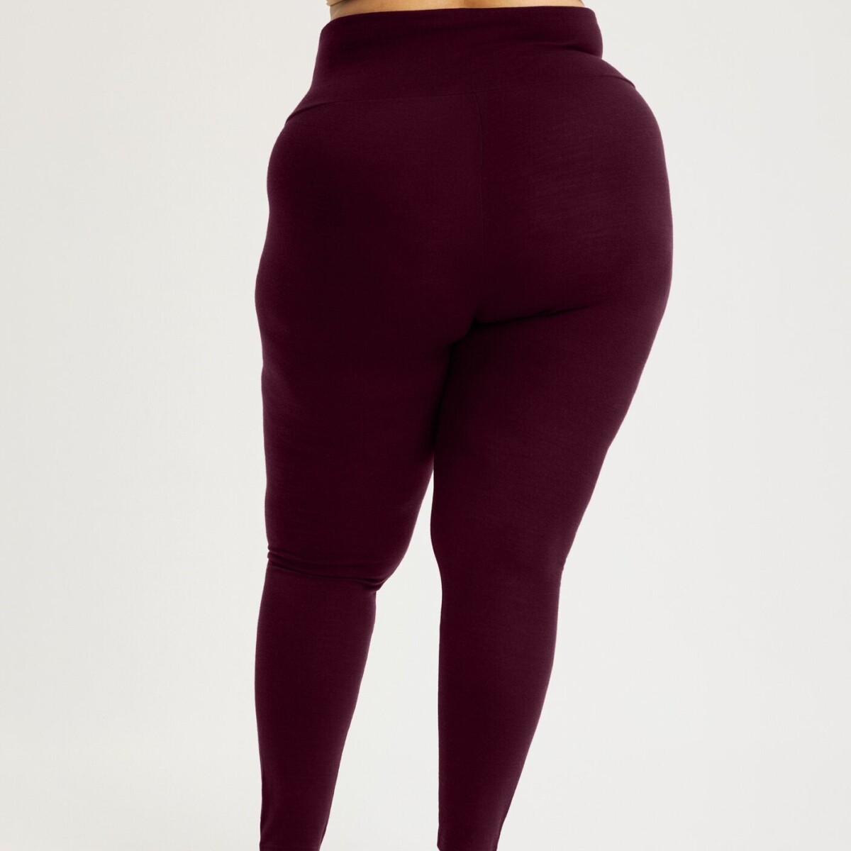 Ingrid Merino Long Jane Burgundy by Astrid Wild.