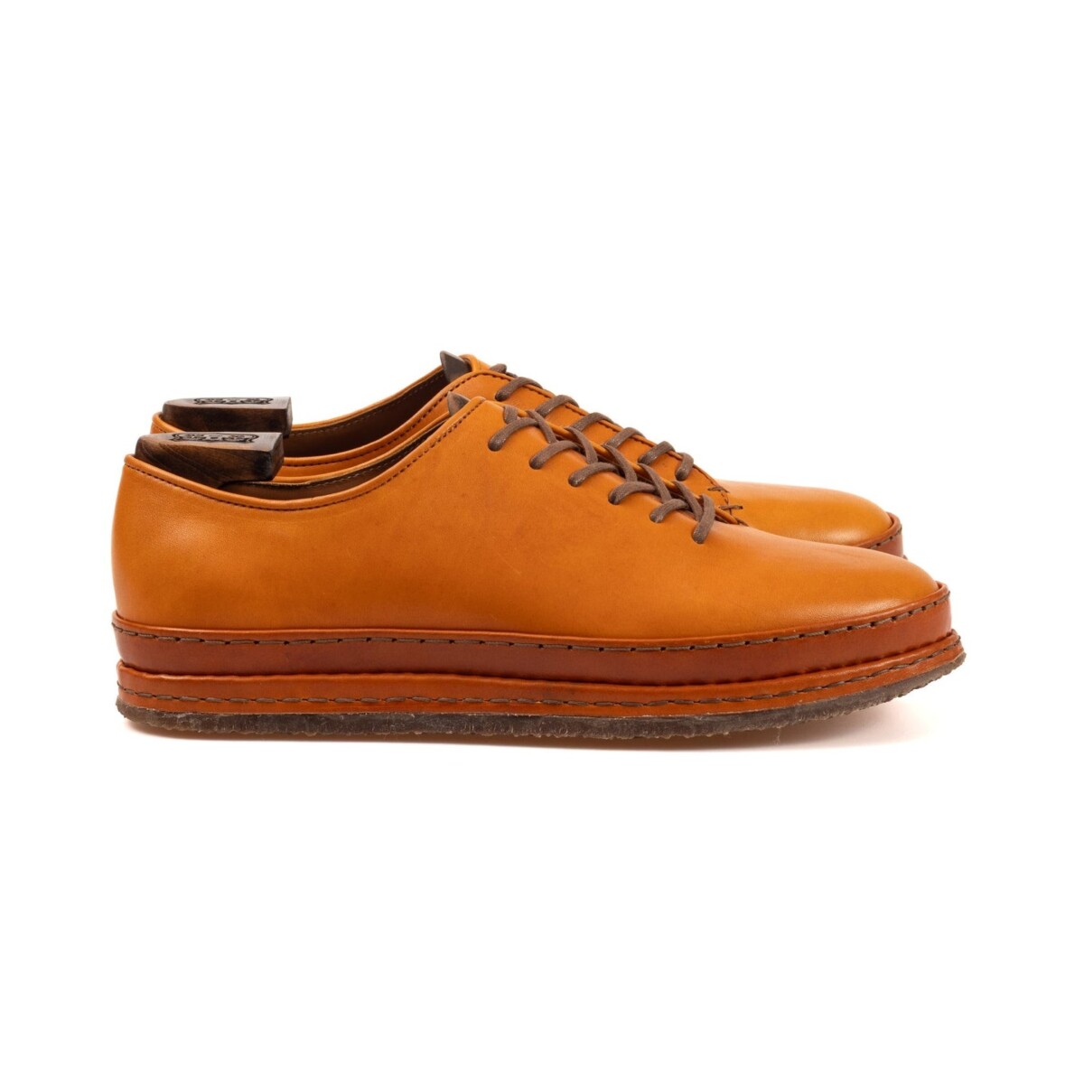 Ernest Wholecut London Tan Oak Bark Tanned Calf by Crown Northampton.