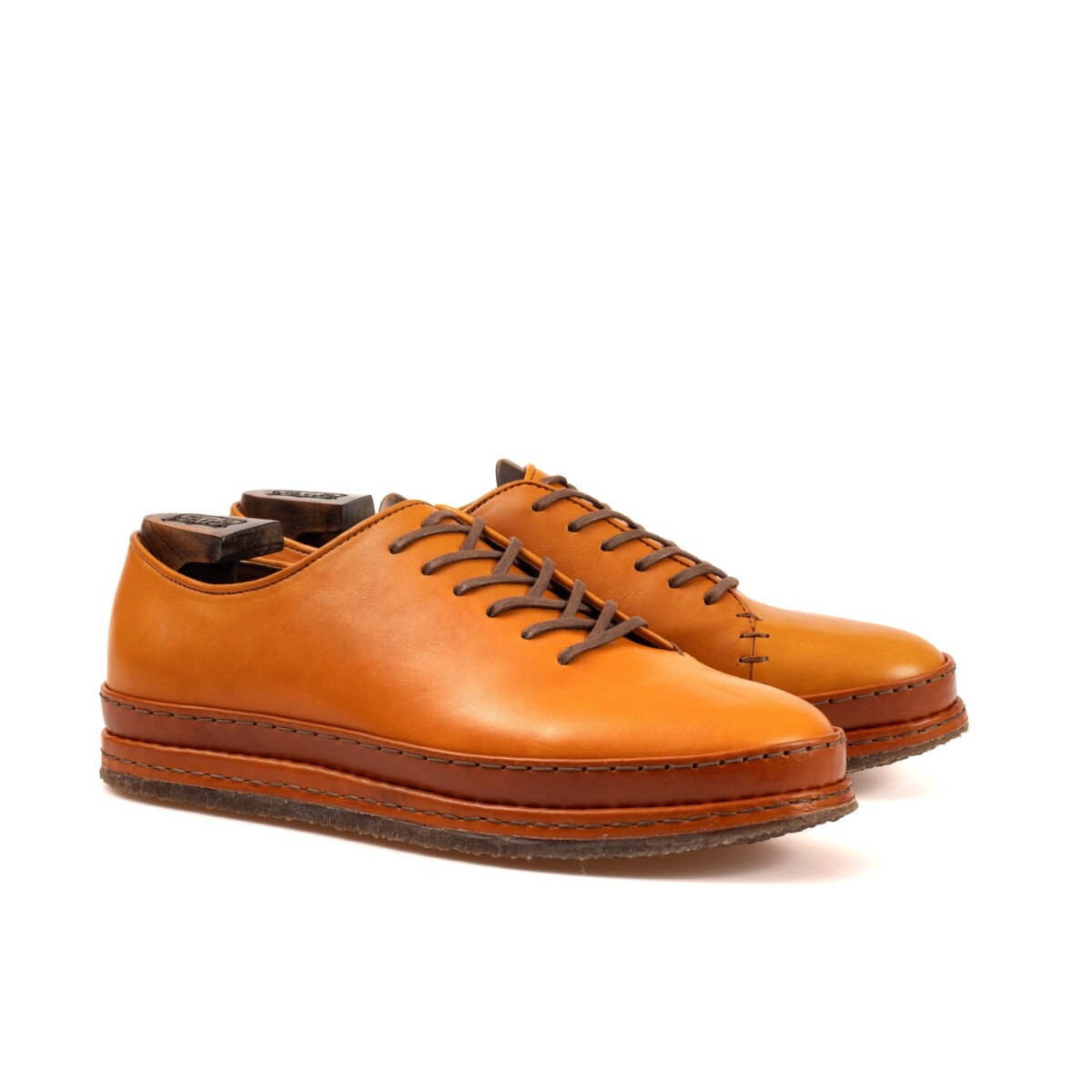 Ernest Wholecut London Tan Oak Bark Tanned Calf by Crown Northampton.