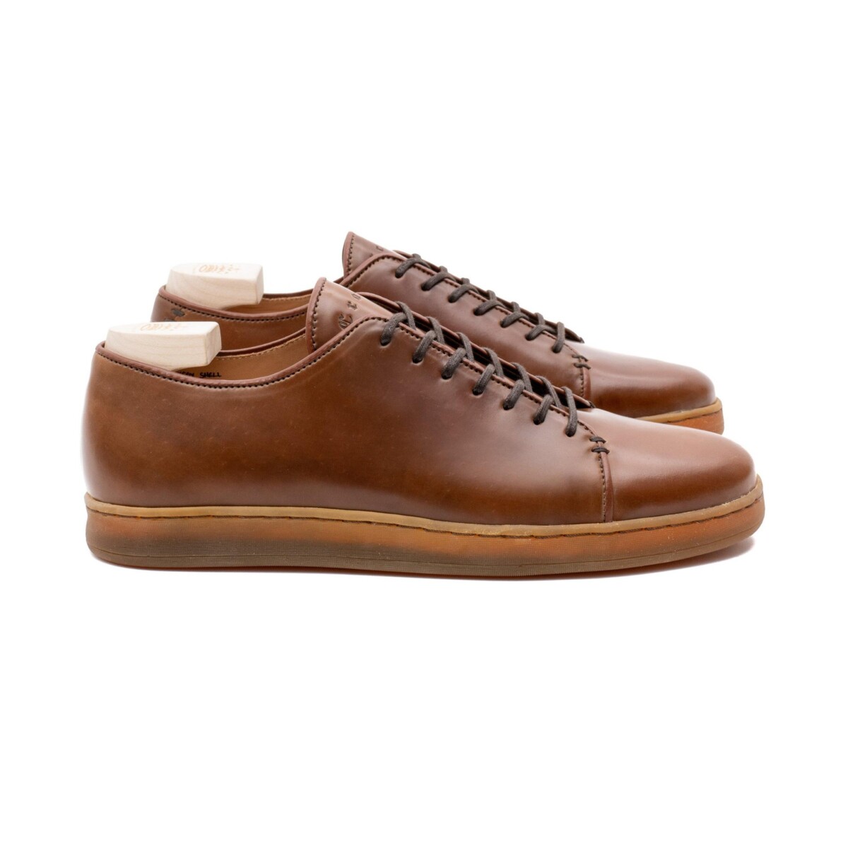 Harlestone Derby Bourbon Shell Cordovan by Crown Northampton.