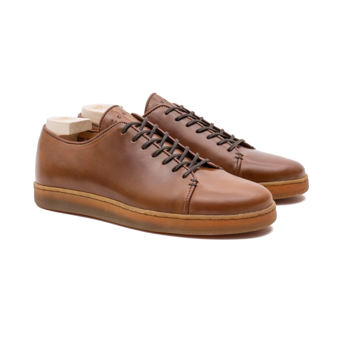 Harlestone Derby Bourbon Shell Cordovan by Crown Northampton.