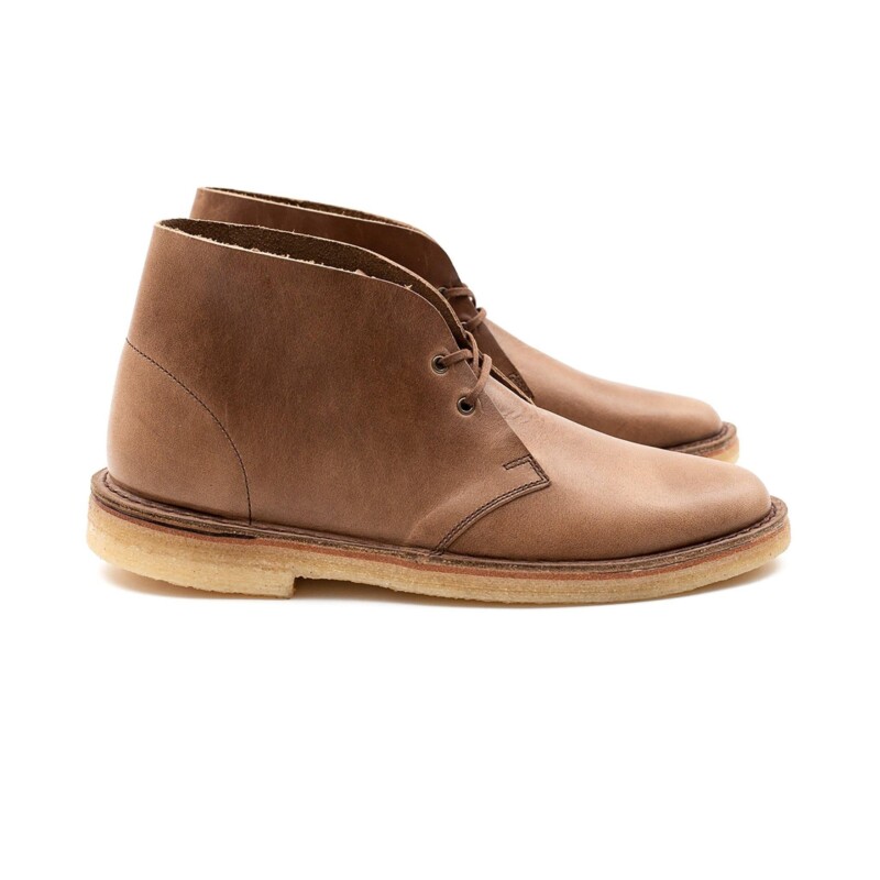 Woodford Desert Boot Natural Chromexcel by Crown Northampton.