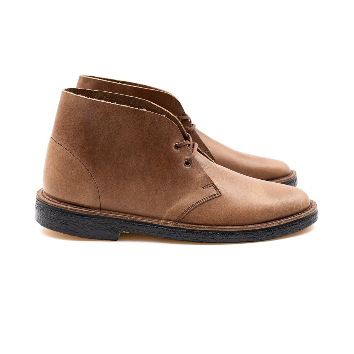 Woodford Desert Boot Natural Chromexcel by Crown Northampton.