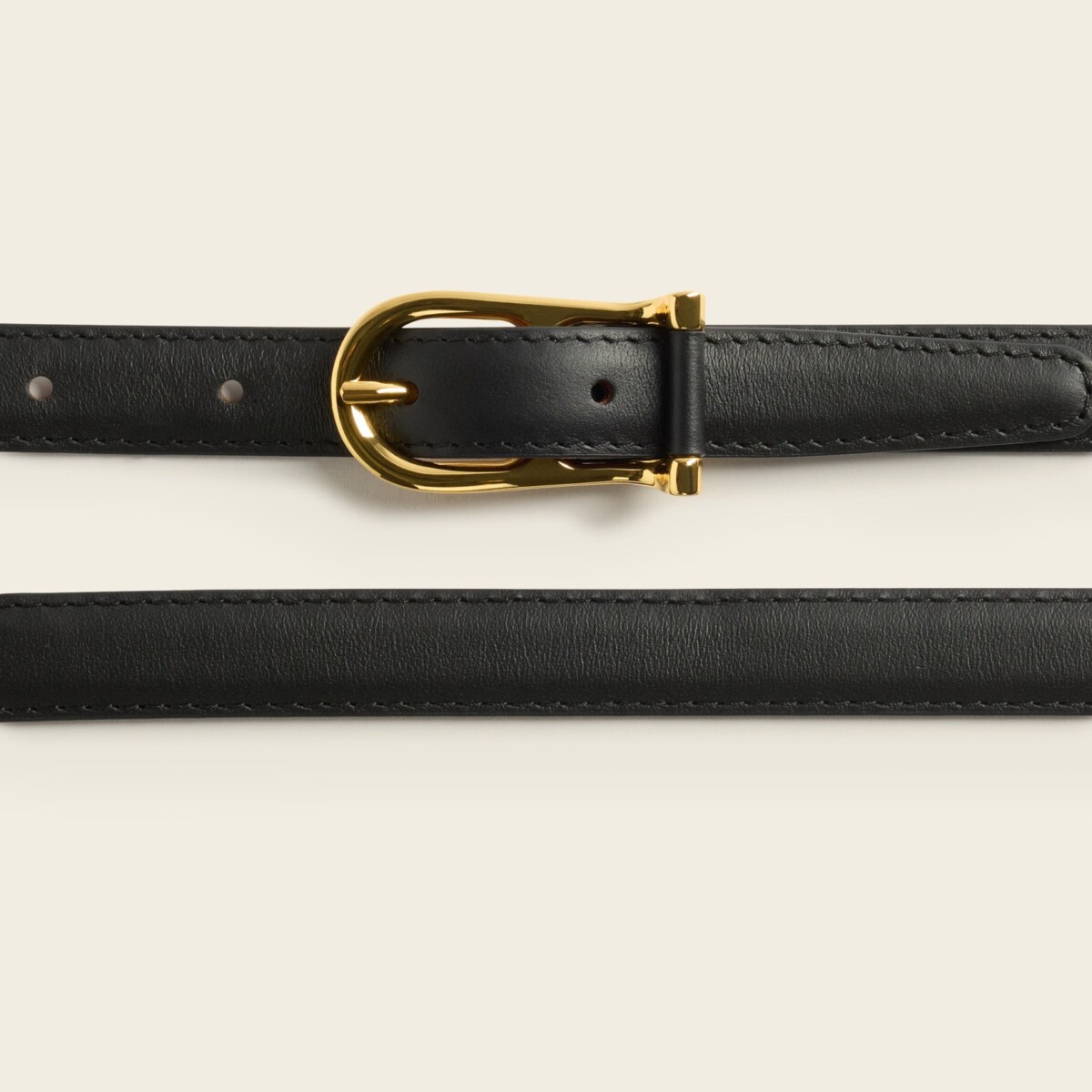 Betty Belt Leather Black by Flattered.