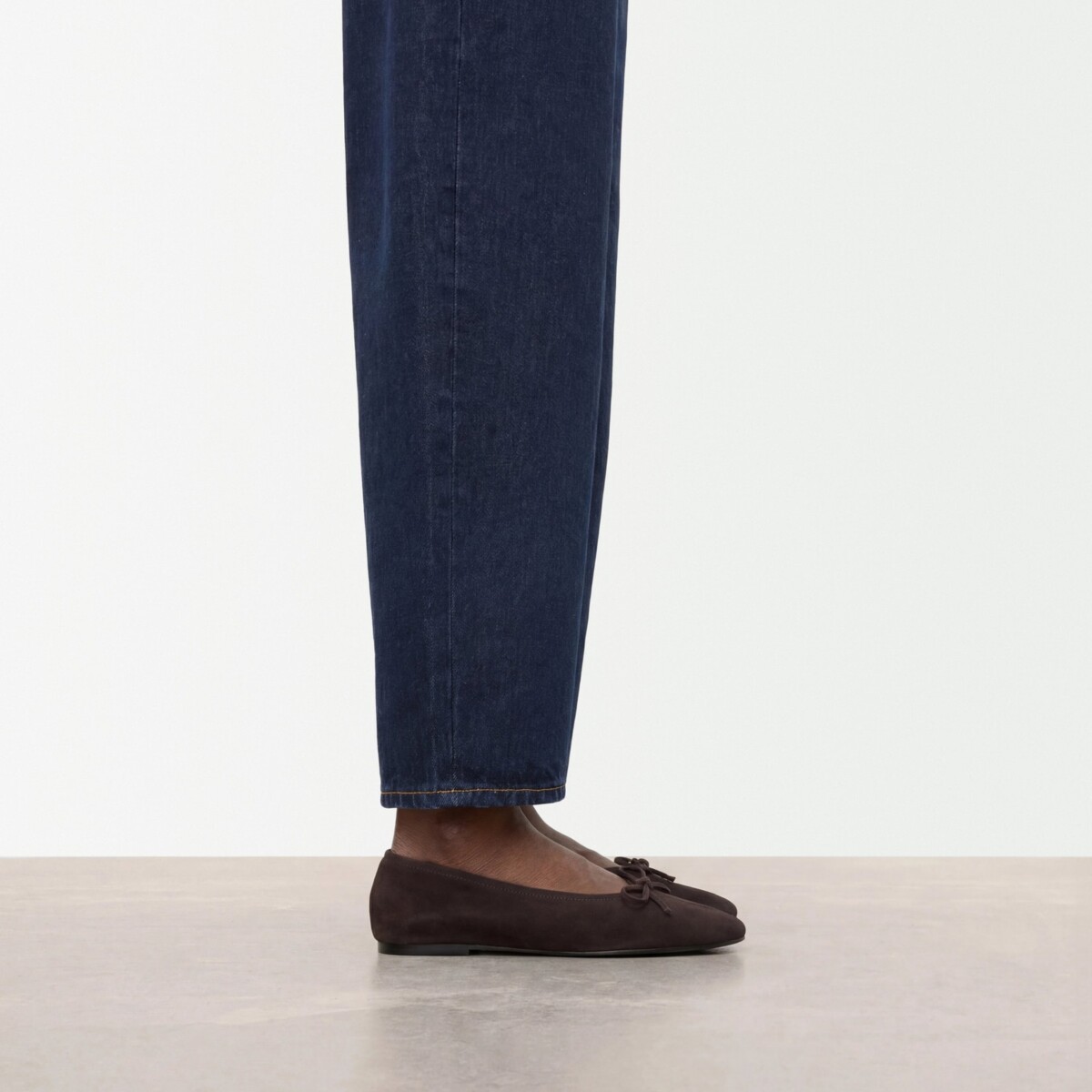 Blaise Suede Chocolate by Flattered.