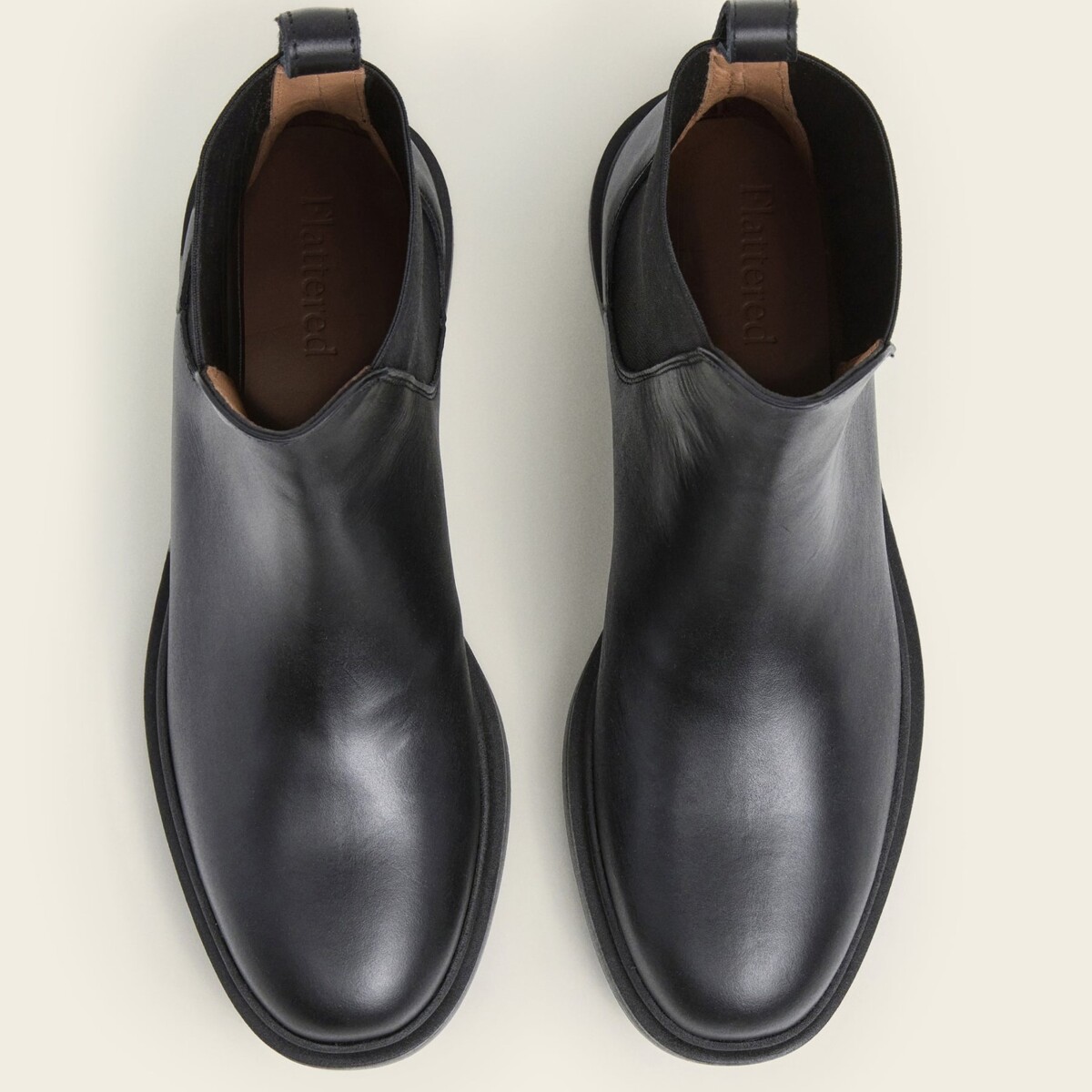 Fiona Leather Black by Flattered.