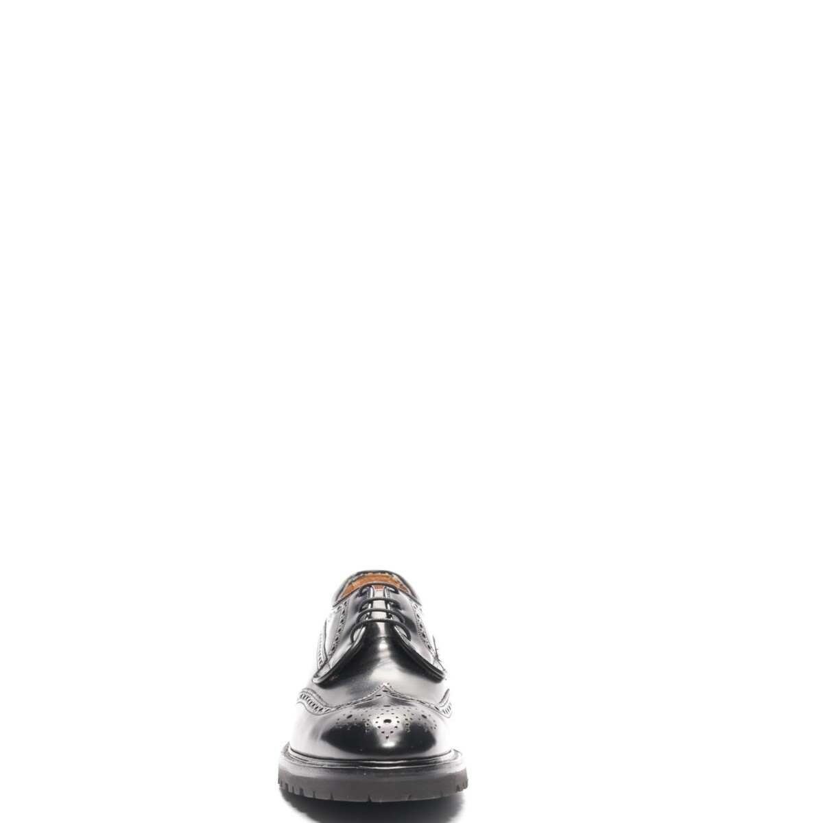 Guinevere Brogue Derby Shoes - Black by Macian.
