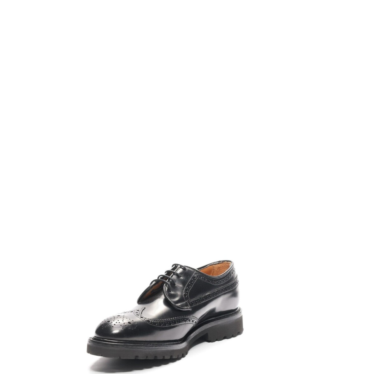 Guinevere Brogue Derby Shoes - Black by Macian.