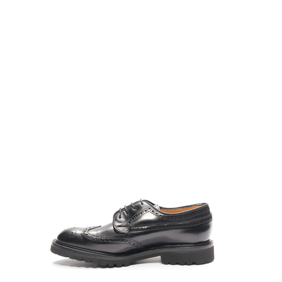Guinevere Brogue Derby Shoes - Black by Macian.