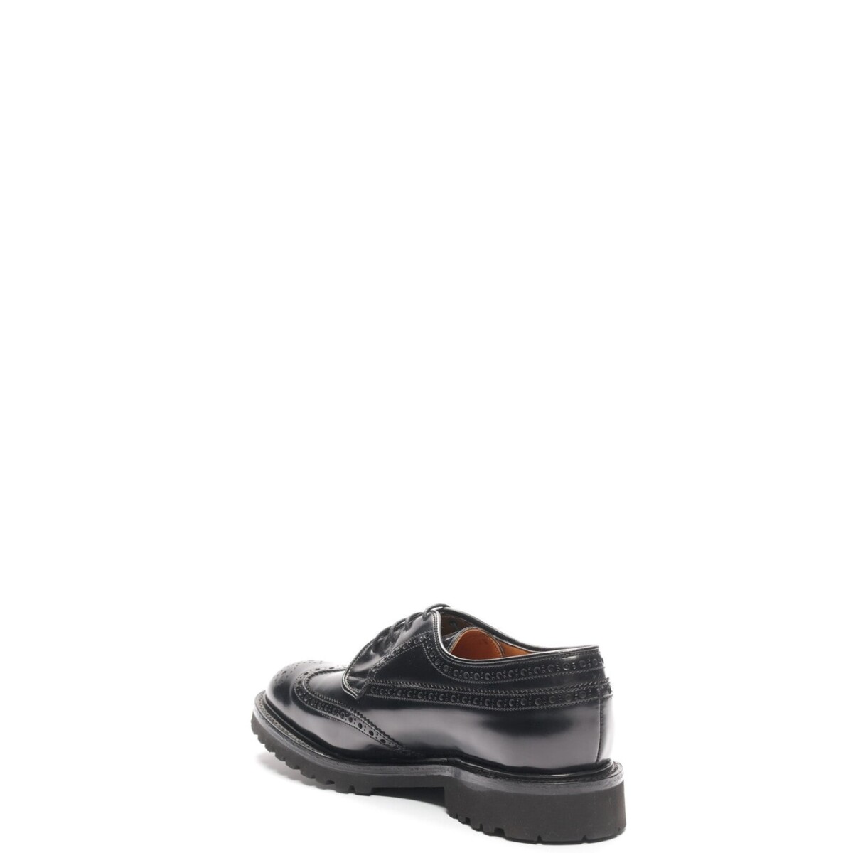 Guinevere Brogue Derby Shoes - Black by Macian.