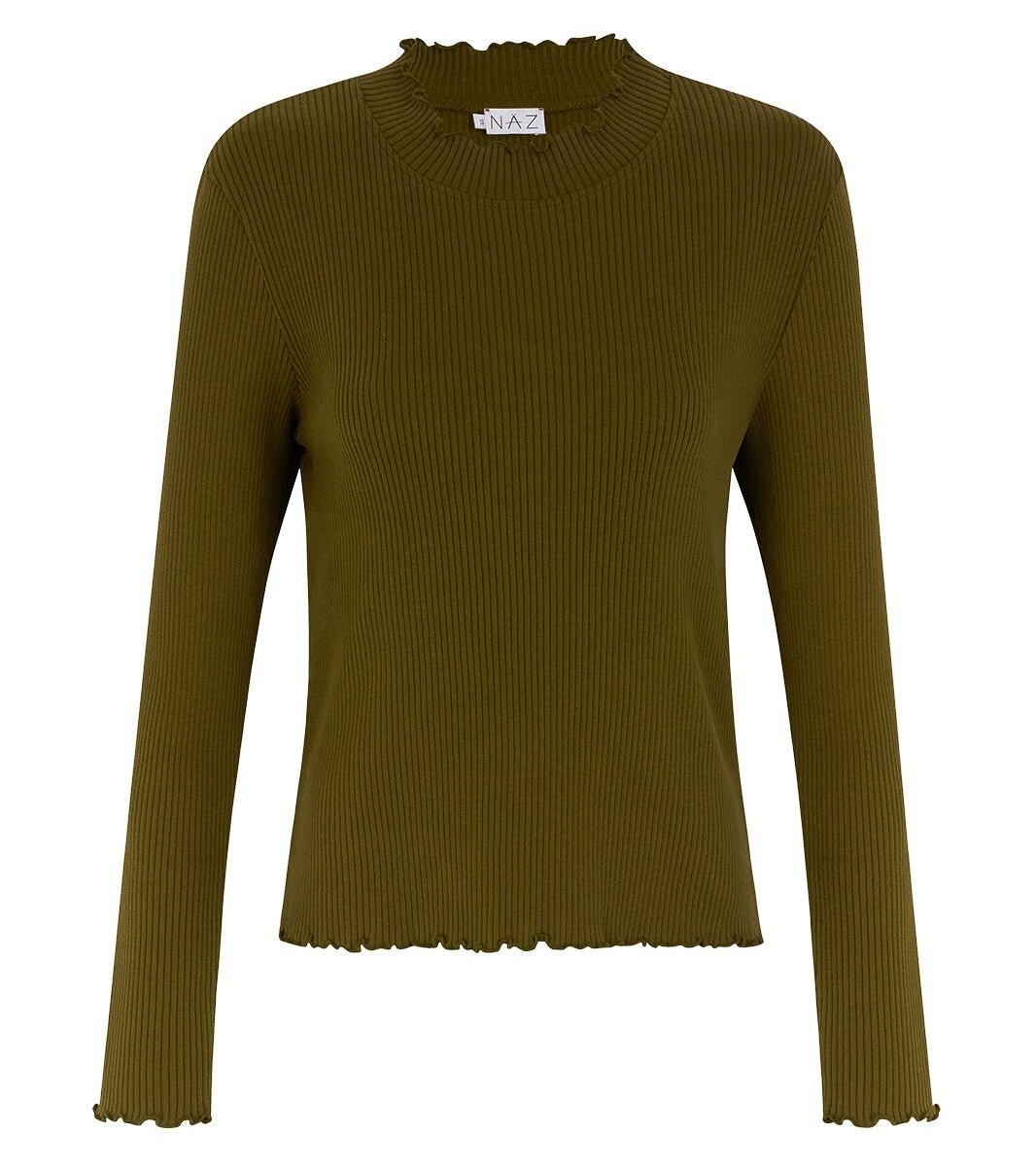 Ava Cotton Turtleneck by Näz.