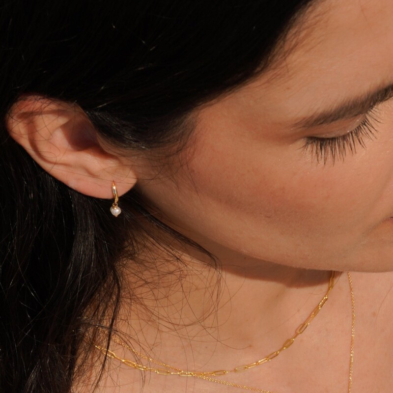 Chain Gold Necklace by Näz.