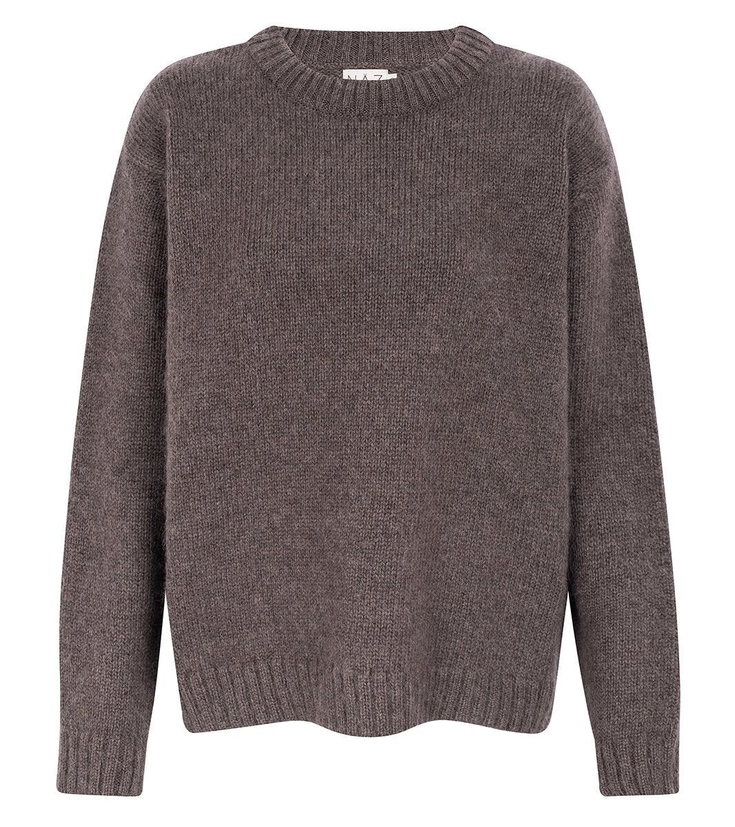 Claudia Alpaca Long Crewneck by Näz.