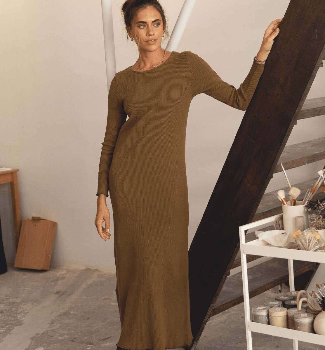 Ella Rib Dress by Näz.