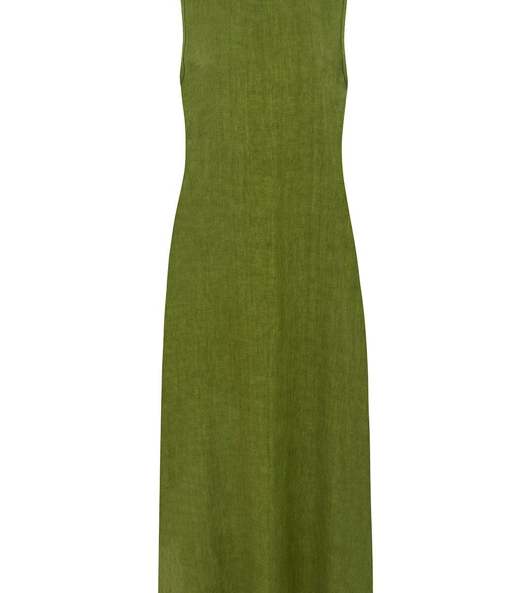 Leonie Green Linen Dress by Näz.