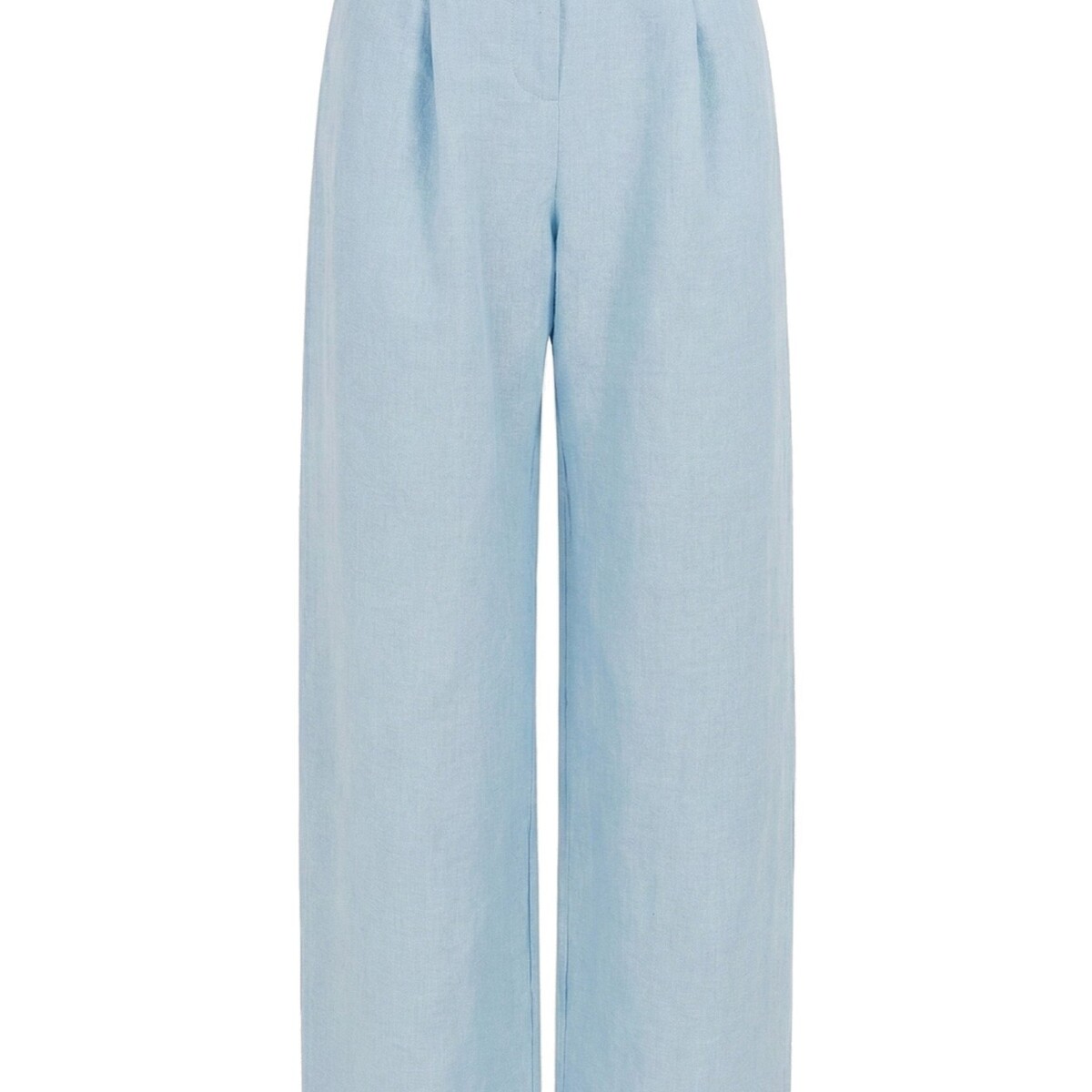 Mara Light Blue Linen Trousers by Näz.