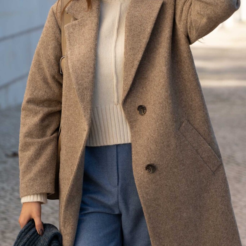 Noah Wool Overcoat by Näz.