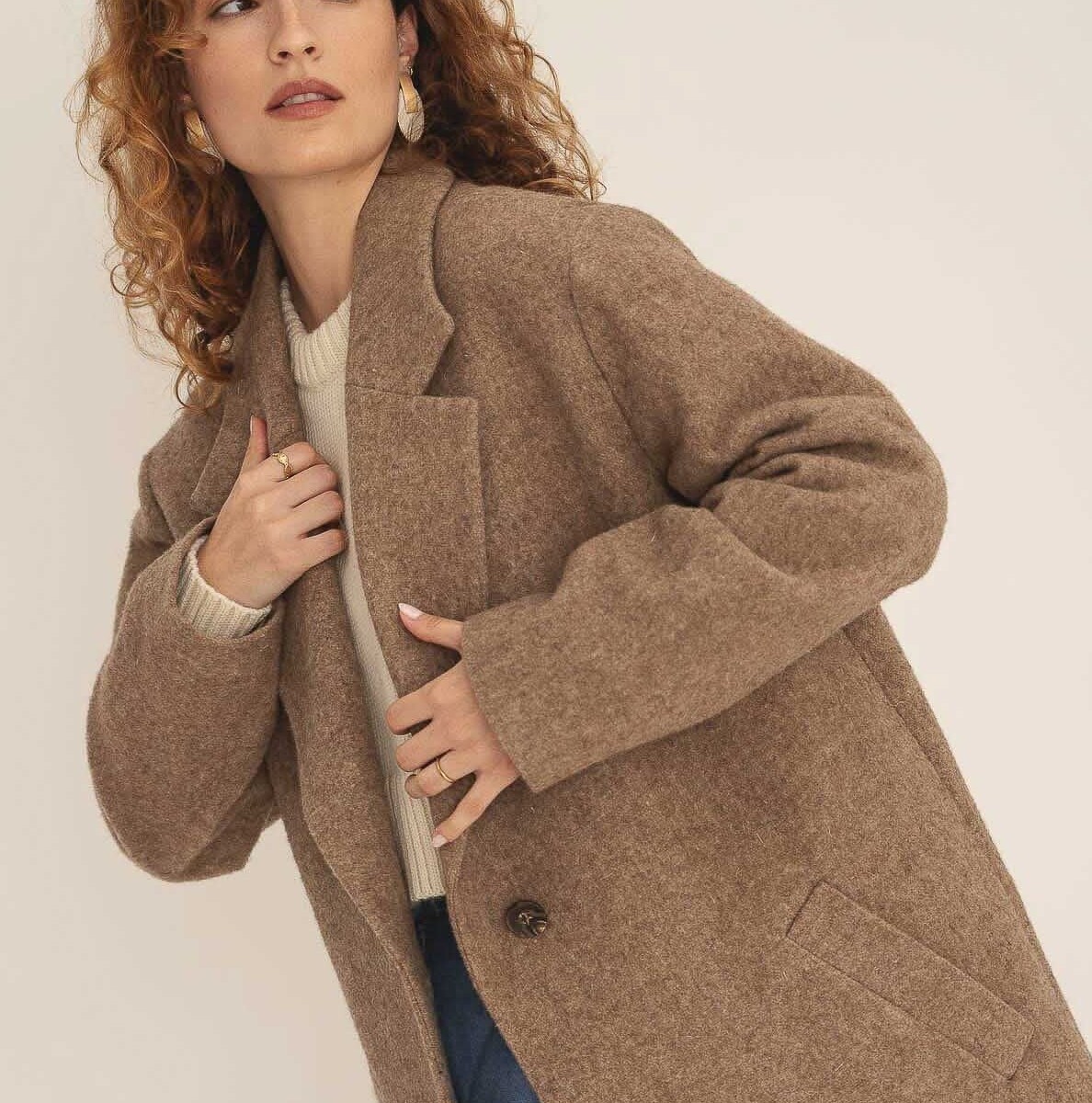 Noah Wool Overcoat by Näz.