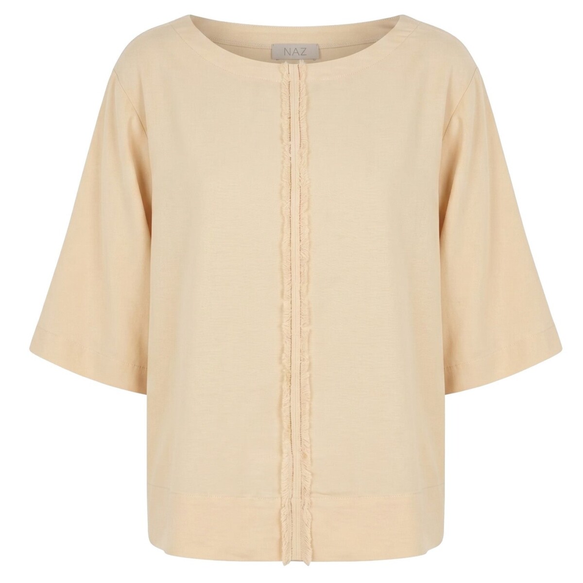 Sari Beige Tencel Top by Näz.