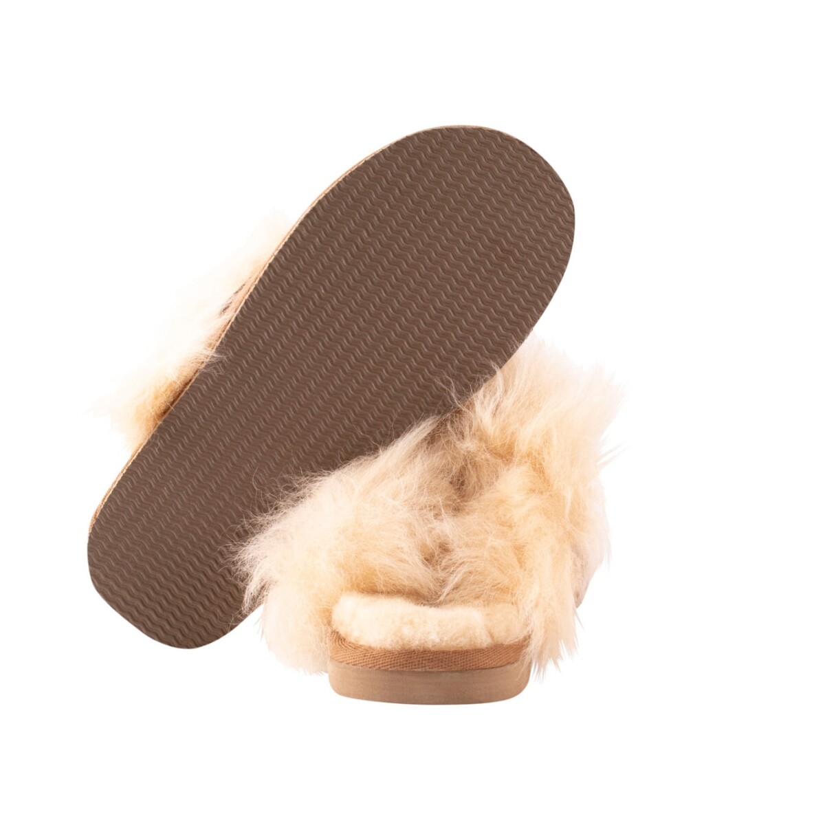 Evelina Slippers - Chestnut by Shepherd of Sweden.