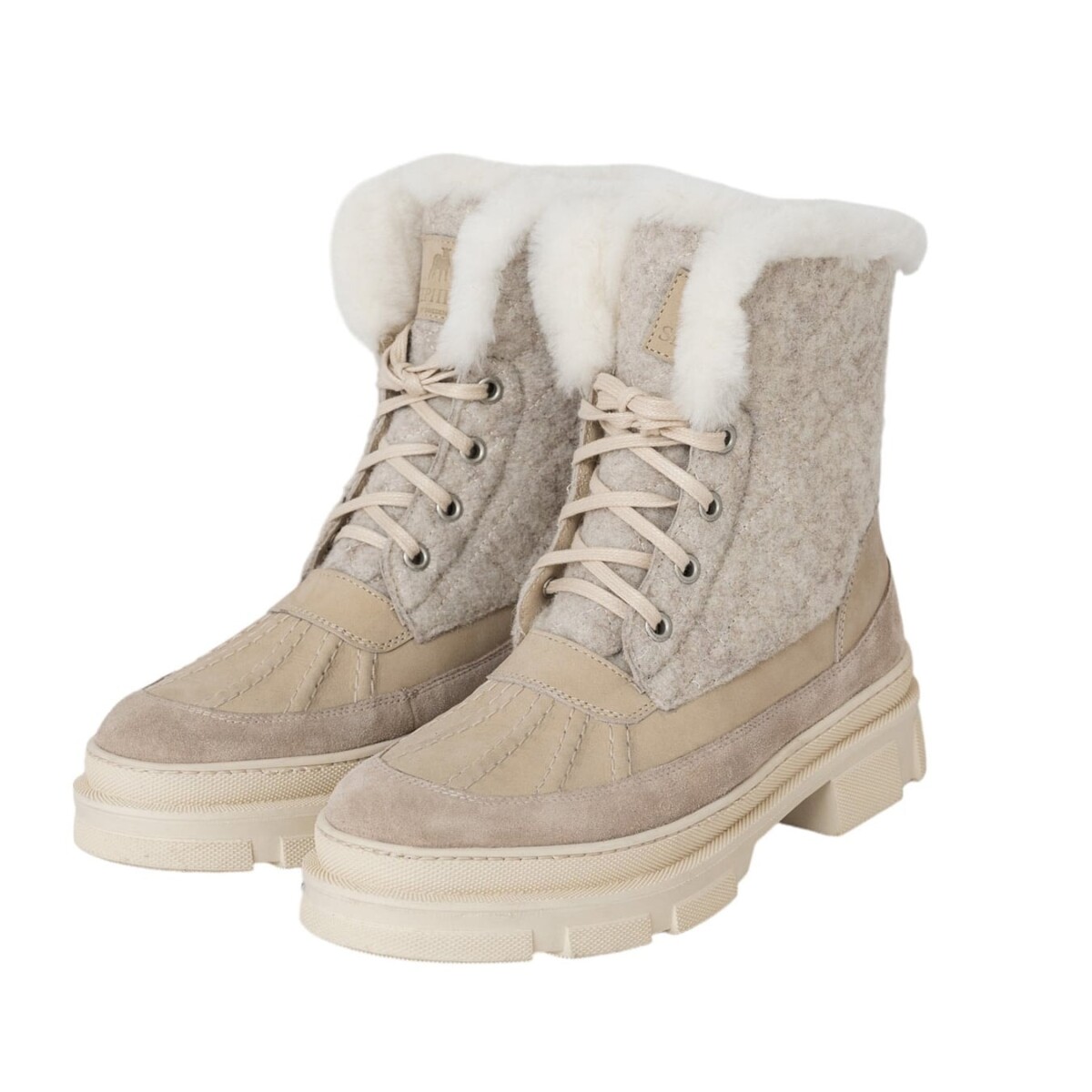 Meghan Boots - Creme by Shepherd of Sweden.