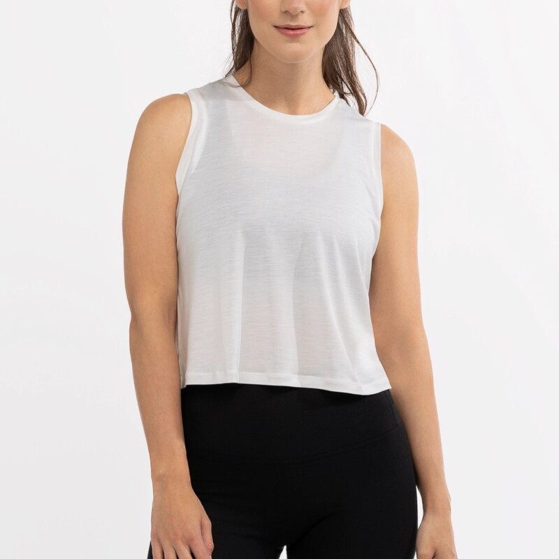 AER Relaxed Tencel Crop Top by Tripulse.