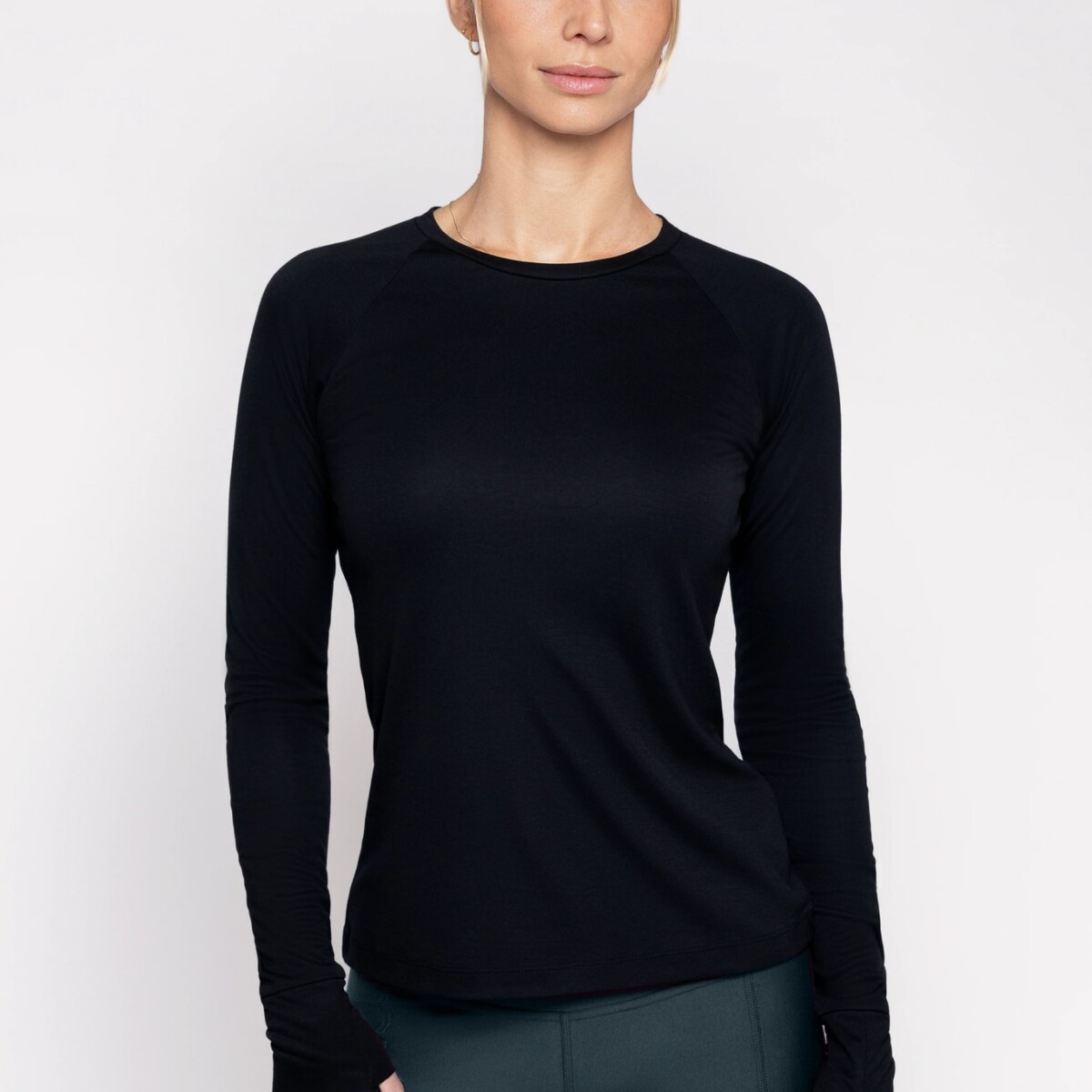 LUX Long-Sleeve Tencel Top by Tripulse.