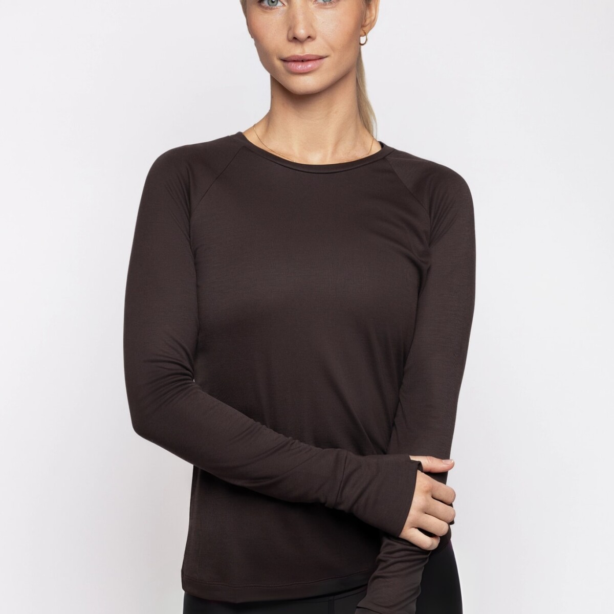 LUX Long-Sleeve Tencel Top by Tripulse.