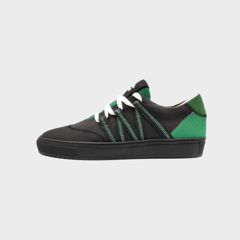 Green/Black Phoenix Sneaker by VAER.