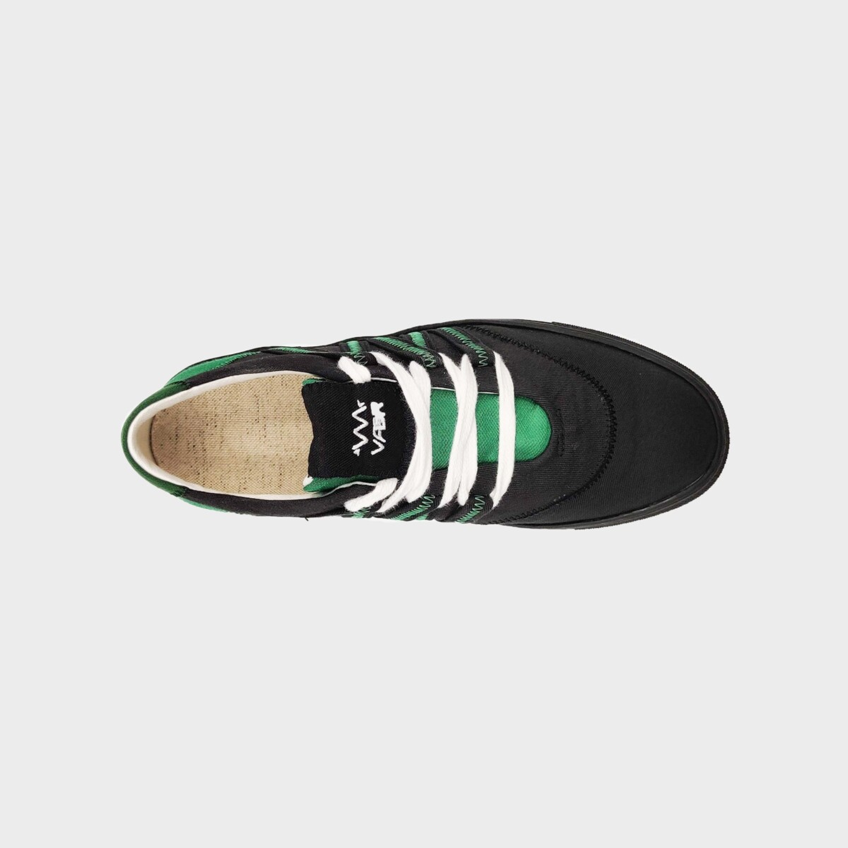 Green/Black Phoenix Sneaker by VAER.