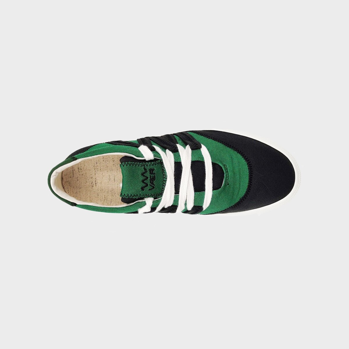 Green/White Phoenix Sneaker by VAER.