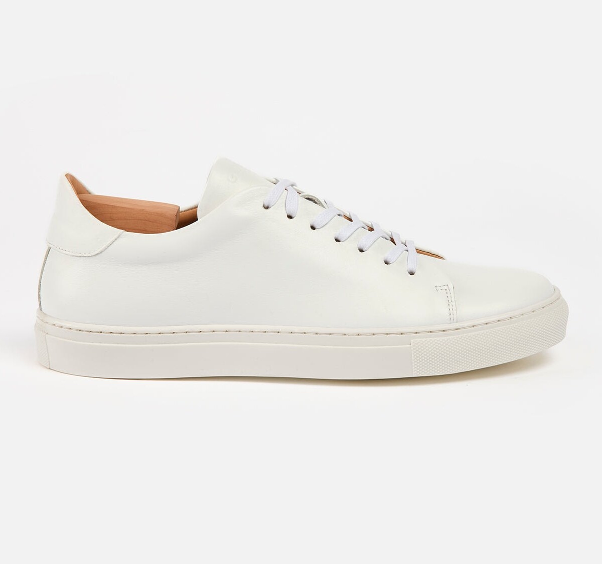 MELLOR II Sneakers - Calfskin Nappa White Leather by Goral.