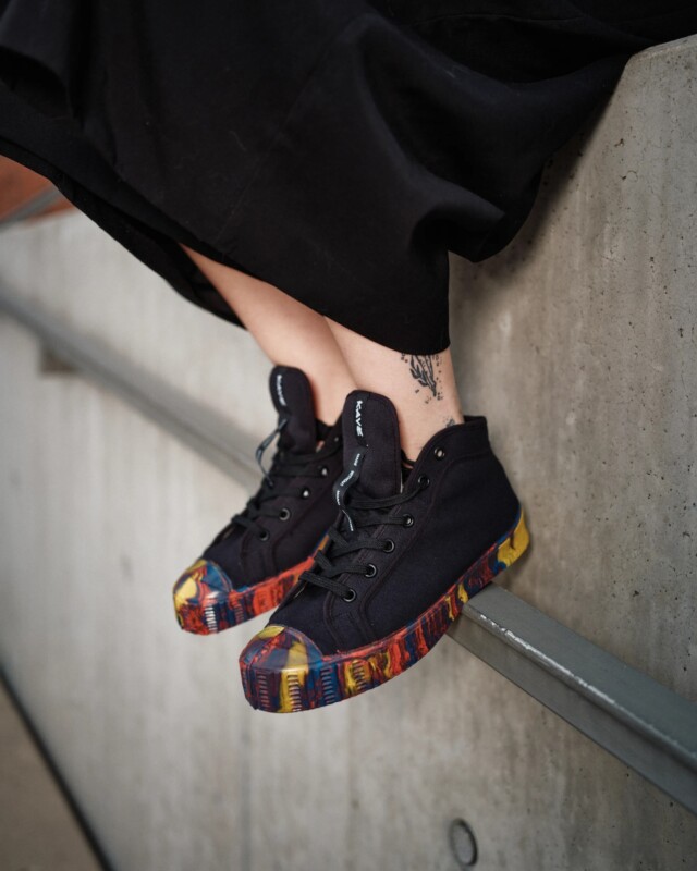 Kave Footwear, editorial photograph.